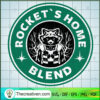Rocket's Home Blend SVG Cut File for Cricut & Silhouette 3 12 copy 9