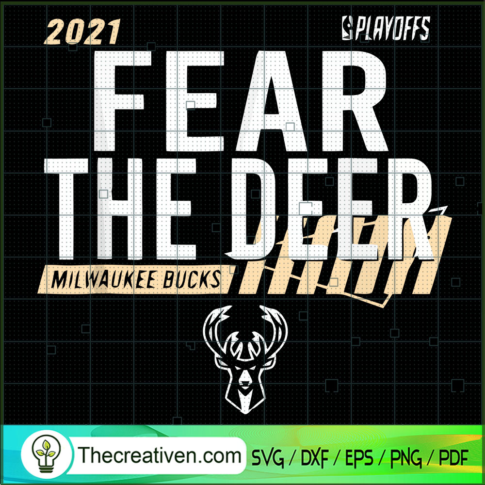 Fear The Deer Milwaukee Bask SVG Cut File for Cricut 1 Fear The Deer Milwaukee Bask SVG Cut File for Cricut