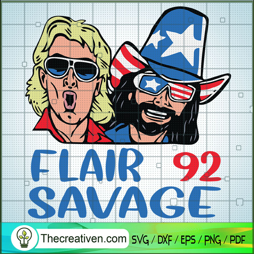 Flair 92 Savage SVG Cut File for Cricut & Silhouette 1 Flair 92 Savage SVG Cut File for Cricut & Silhouette