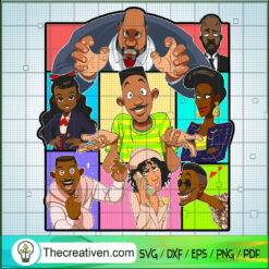 The Fresh Prince of Bel-Air SVG, Sitcom SVG, Bel Air California SVG