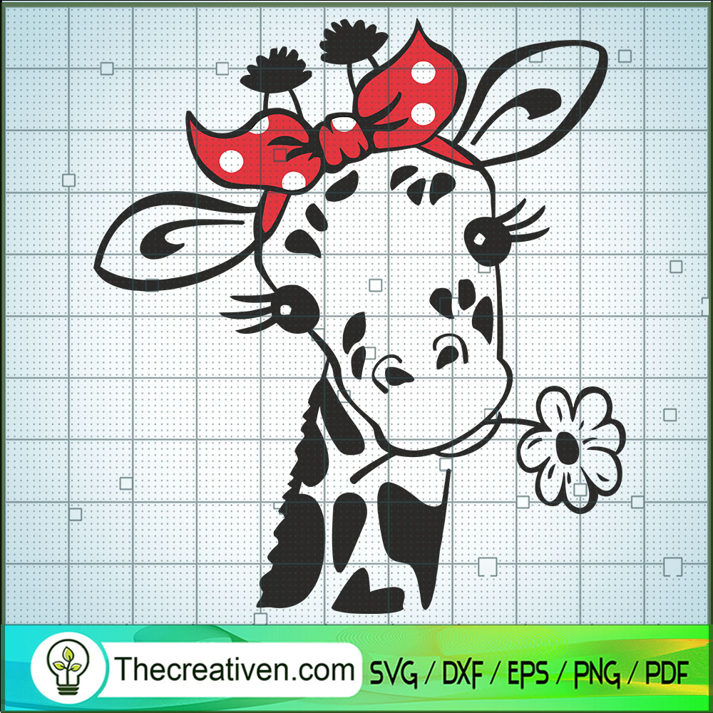 Giraffe Polka Dots SVG, Giraffe Floral SVG, Animals SVG 1 Giraffe Polka Dots SVG, Giraffe Floral SVG, Animals SVG