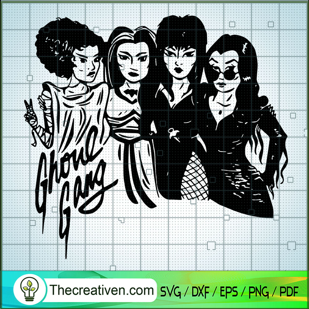 Girl Ghoul Gang SVG, Disney SVG, Halloween SVG 1 Girl Ghoul Gang SVG, Disney SVG, Halloween SVG