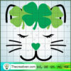 Cat St.Patrick's Day SVG Cut File for Cricut & Silhouette