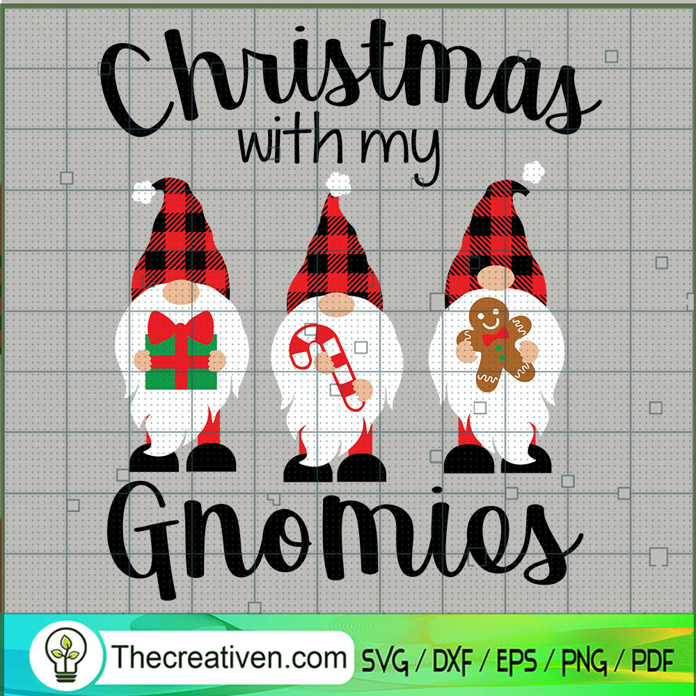 Christmas With My Gnomies SVG, Gnomies SVG, Xmas SVG 1 Christmas With My Gnomies SVG, Gnomies SVG, Xmas SVG