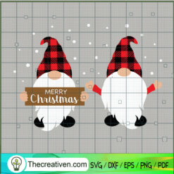 Merry Christmas SVG, Gnomes SVG, Xmas SVG