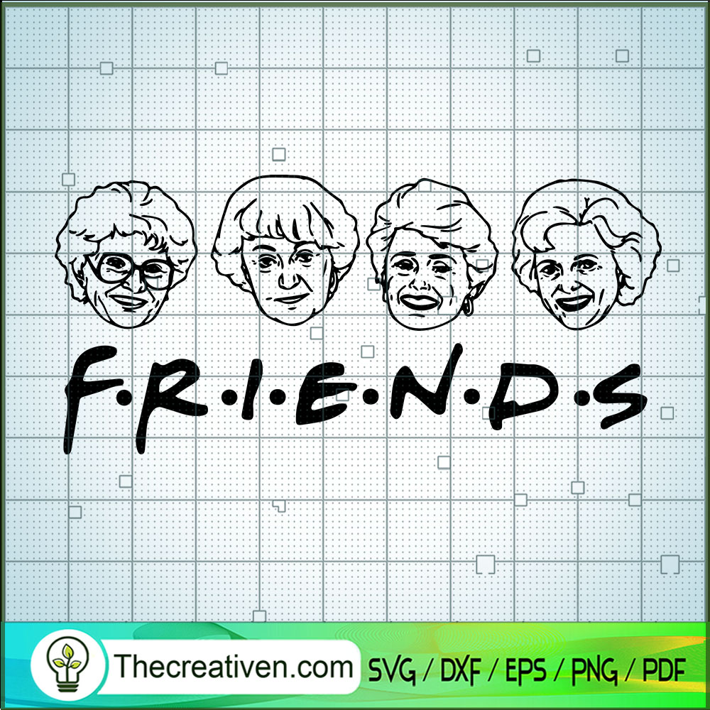 Golden Girls Friends SVG, The Golden Girls SVG, Eldely Woman SVG 1 Golden Girls Friends SVG, The Golden Girls SVG, Eldely Woman SVG