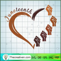 Juneteenth Hand SVG, Black People SVG, Black Lives Matter SVG