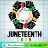 Juneteenth 1865 Logo SVG, Black People SVG, Black Lives Matter SVG 3 113 copy 5