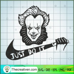 Nike Just Do It SVG, Pennywise SVG, Horror Characters SVG