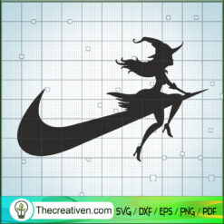 Nike Witch Just Do It SVG, Witch Halloween SVG, Nike Just Do It SVG