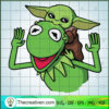 Kermit And Baby Yoda SVG, Baby Yoda SVG, Funny SVG