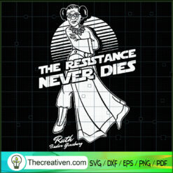 The Resistance Never Dies SVG Cut File for Cricut & Silhouette