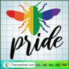 LGBT Bee Pride SVG, Bee LGBT SVG, LGBT SVG