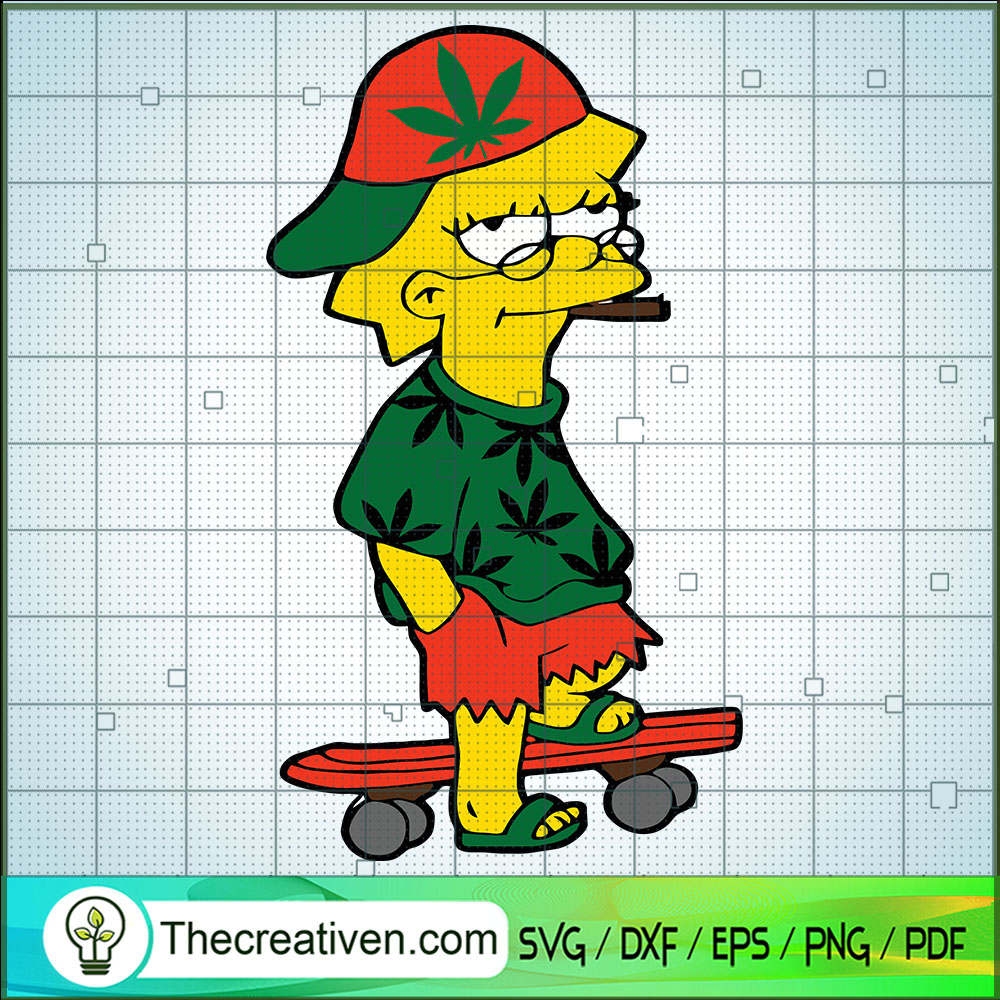 Simpson Smoking SVG, The Simpson Cannabis SVG, Marijuana SVG 1 Simpson Smoking SVG, The Simpson Cannabis SVG, Marijuana SVG
