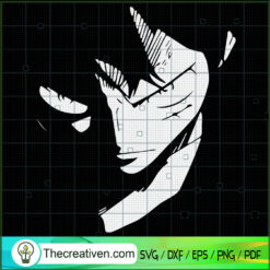Luffy Angry SVG, One Piece SVG, Monkey D.Luffy SVG