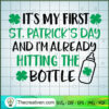 My First St Patricks Day SVG, Funny St Patricks SVG, Lucky Toddler SVG