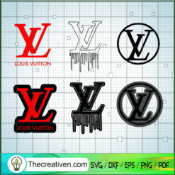 Louis Vuitton Logo Bundle SVG, Louis Vuitton SVG, Global Brand SVG
