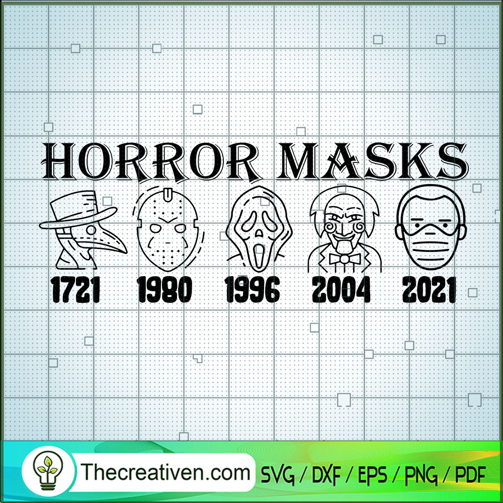 Horror Mask History SVG, Horror Characters SVG, Halloween Mask SVG 1 Horror Mask History SVG, Horror Characters SVG, Halloween Mask SVG