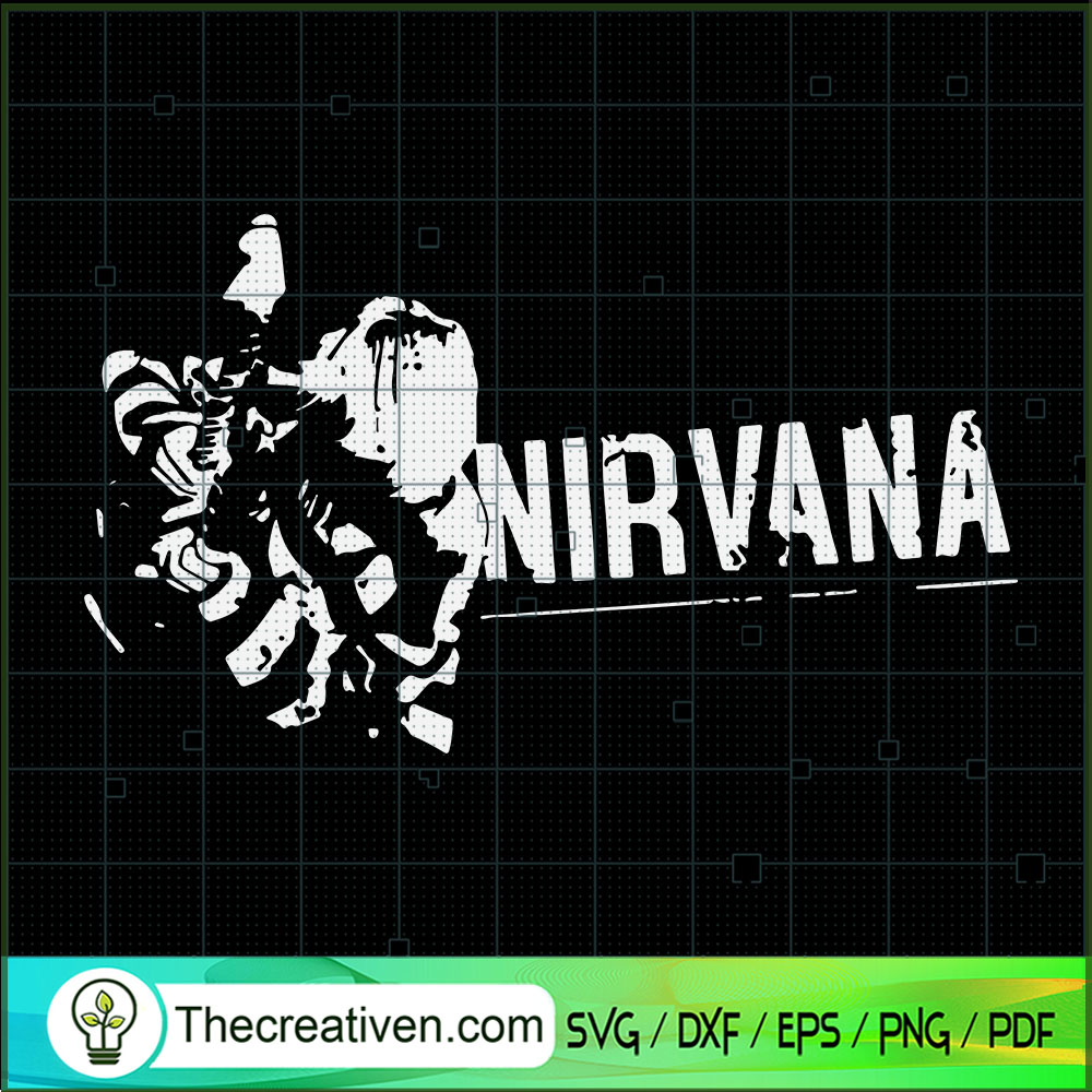 Nirvana Kurt Koban SVG, Nirvana SVG, Singer SVG 1 Nirvana Kurt Koban SVG, Nirvana SVG, Singer SVG