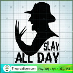 Slay All Day SVG Cut File for Cricut & Silhouette Design 57741