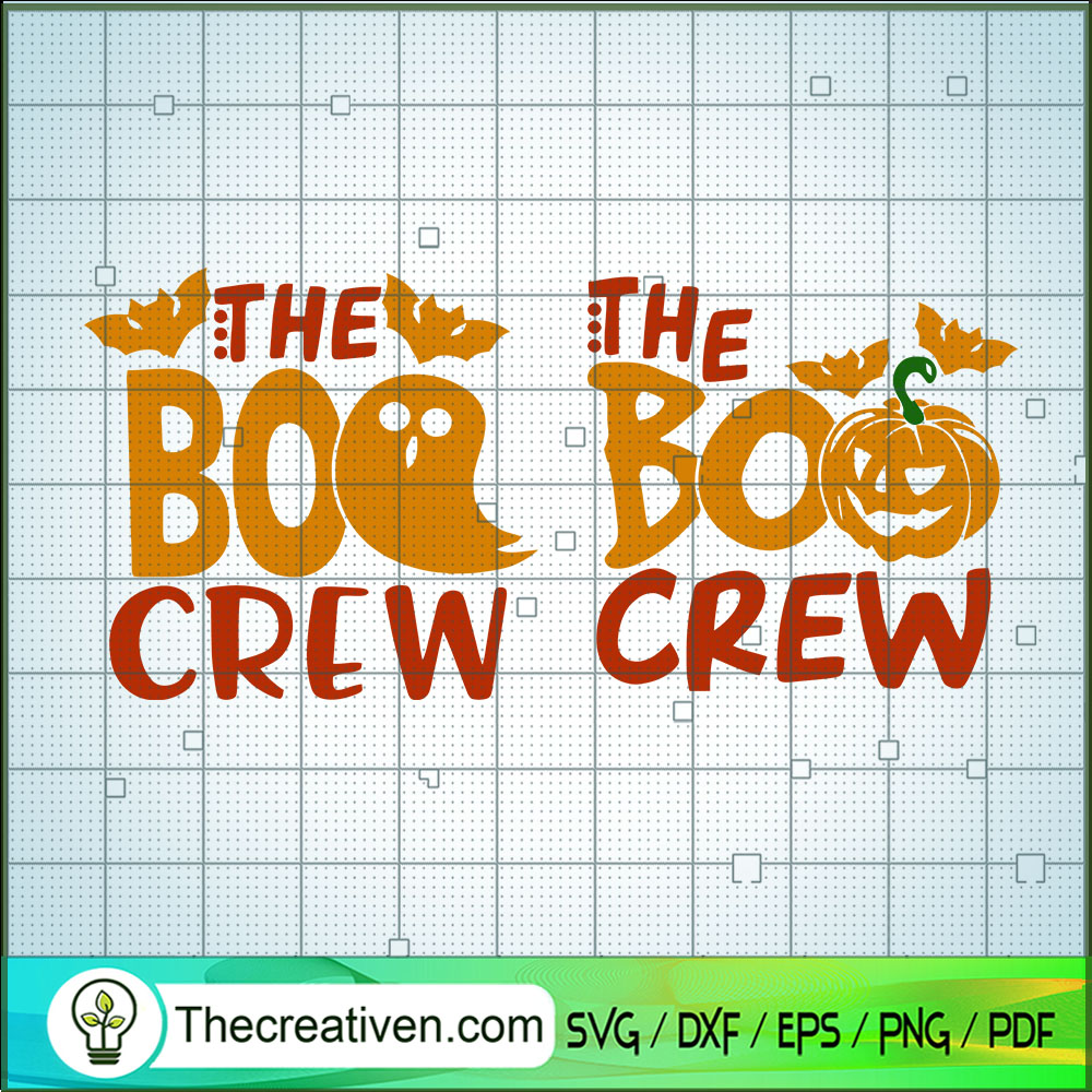 The Boo Crew SVG Cut File for Cricut & Silhouette Design 57770 1 The Boo Crew SVG Cut File for Cricut & Silhouette Design 57770