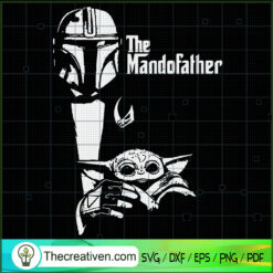 The Mandofather SVG Cut File for Cricut & Silhouette