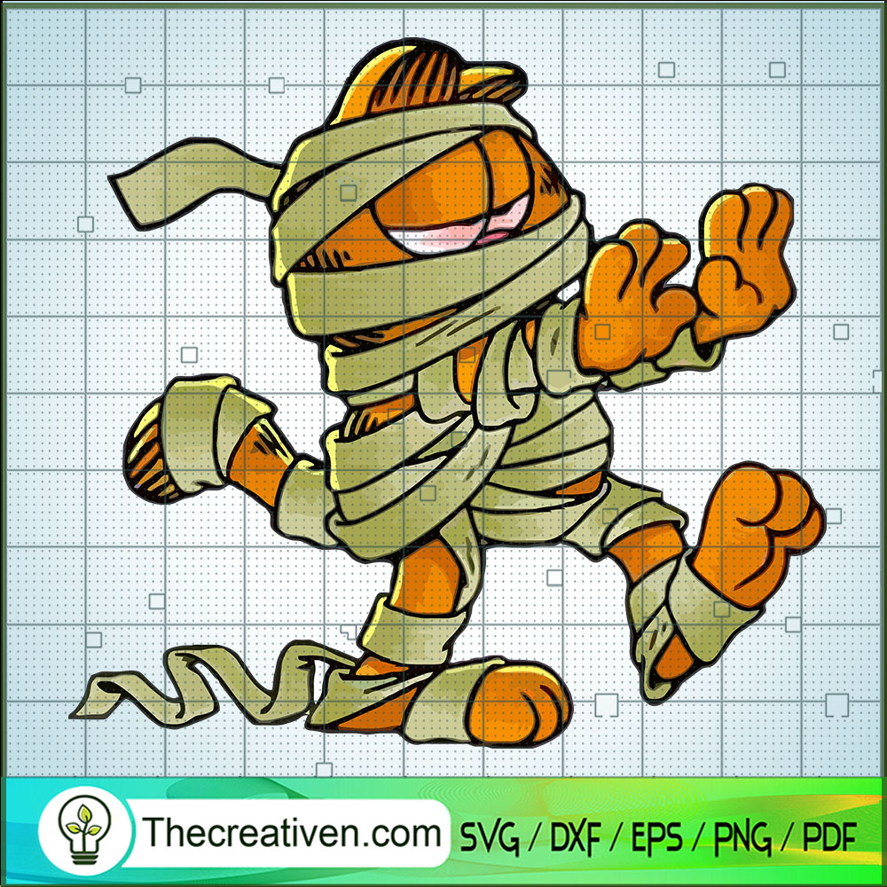 Mummies Garfield SVG, Garfield Halloween SVG, Funny Halloween SVG 1 Mummies Garfield SVG, Garfield Halloween SVG, Funny Halloween SVG