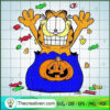 Cute Garfield Halloween SVG Cut File for Cricut & Silhouette