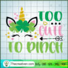 Too Cute To Pinch SVG Cut File for Cricut & Silhouette Design 57836 3 200 copy 4