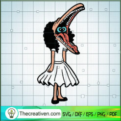 Beetlejuice Girl Scary Face SVG, Beetlejuice SVG, Scary Movie SVG