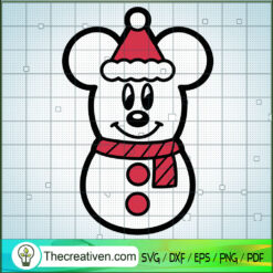 Mickey Snow SVG Cut File for Cricut & Silhouette Design 57916