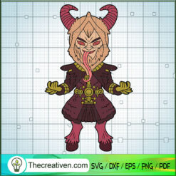 Horror Krampus SVG, Krampus SVG, Christmas Nightmare SVG