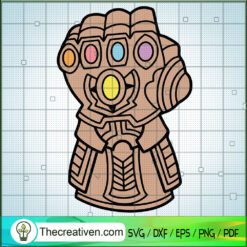 Infinity Gauntlet SVG, Thanos SVG, Marvel Comics SVG