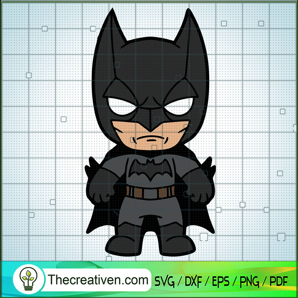 Batman Chibi SVG, Batman SVG, DC Comics SVG 1 Batman Chibi SVG, Batman SVG, DC Comics SVG