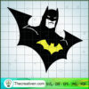 Batman Angry SVG, Batman Logo SVG, DC Comics SVG
