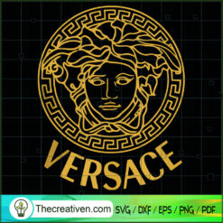 Versace Logo SVG, Brand SVG, Versace SVG