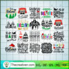 Christmas Believe Bundle SVG, Christmas SVG, Merry Xmas SVG