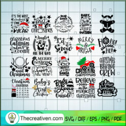 Always Christmas Bundle SVG, Christmas SVG, Merry Xmas SVG