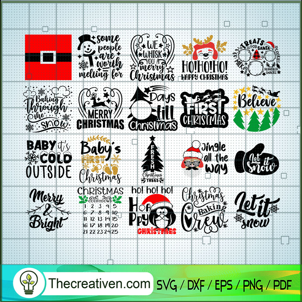 Christmas Gift Bundle SVG, Christmas SVG, Merry Xmas SVG 1 Christmas Gift Bundle SVG, Christmas SVG, Merry Xmas SVG