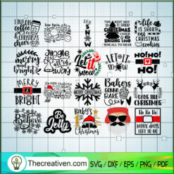Christmas Much Bundle SVG, Christmas SVG, Merry Xmas SVG