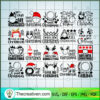 Days Until Christmas SVG, Christmas SVG, Merry Xmas SVG 2 Days Until Christmas SVG Bundle 7077588 copy