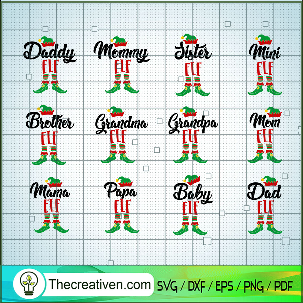 Elf Christmas Bundle SVG, Christmas SVG, Merry Xmas SVG 1 Elf Christmas Bundle SVG, Christmas SVG, Merry Xmas SVG