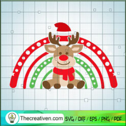 Buffalo Plaid Reindeer SVG, Christmas SVG, Mery Christmas SVG