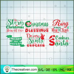 Christmas Bundle SVG, Bundle Christmas SVG, Merry Christmas SVG