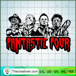 Fantastic Four SVG Cut File for Cricut & Silhouette