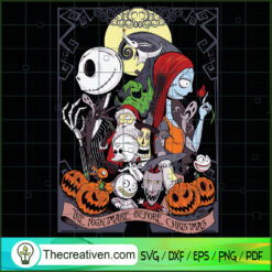 The Nightmare Before Christmas Charact SVG Cut File fo Design 58365