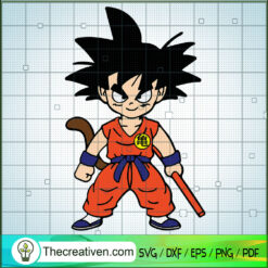 Son Goku SVG, Goku SVG, Dragon Ball Z SVG