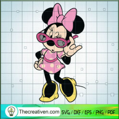 Cute Minnie SVG, Disney Minnie SVG, Lovely Minnie SVG