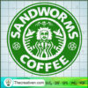 Sandworms Coffee SVG Cut File for Cricut & Silhouette Design 58586 2 63 copy 11