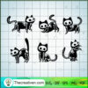 Bundle Cat Skeleton SVG, Cat Halloween SVG, Pet Lover SVG 3 67 copy 9